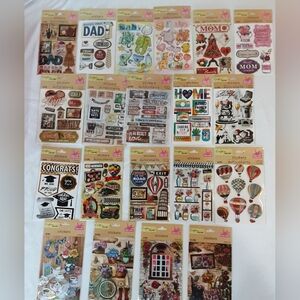 SCRAPPERS DELIGHT 30 Scrapbooking Items As Shown. 1 Of Each Shown. S165